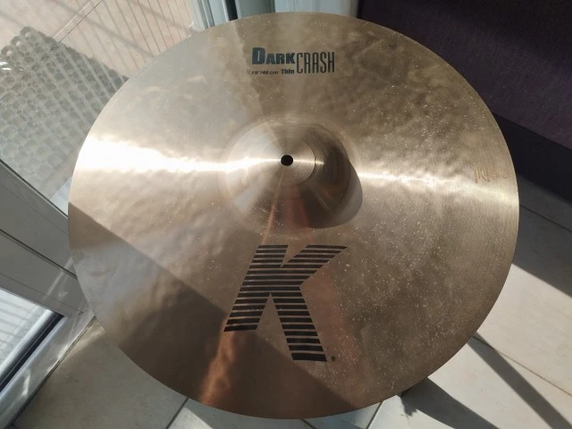 Zildjian K Dark Thin Crash 19"