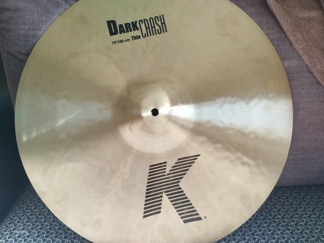 Zildjian K Dark Thin Crash 19"