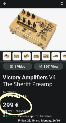 Victory Amps V4 The Sheriff