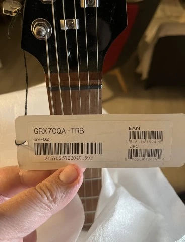 Ibanez GRX70QA-TRB