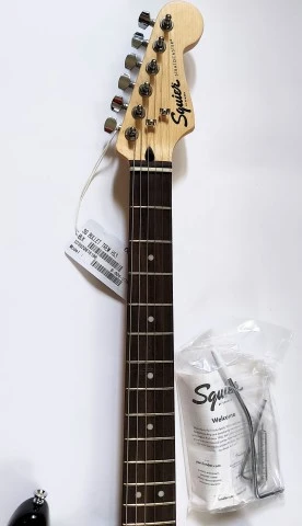 Squier Bullet Stratocaster HSS IL with Tremolo, Indonesia (Black)