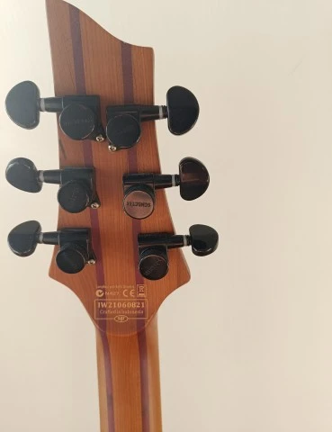 Schecter C-1 Exotic Spalted Maple