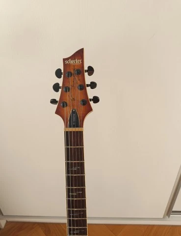 Schecter C-1 Exotic Spalted Maple
