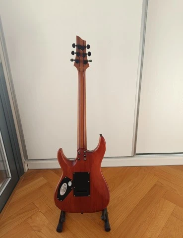 Schecter C-1 Exotic Spalted Maple