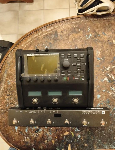 Fractal Audio FM3 turbo + Blackstar live logic midi controller