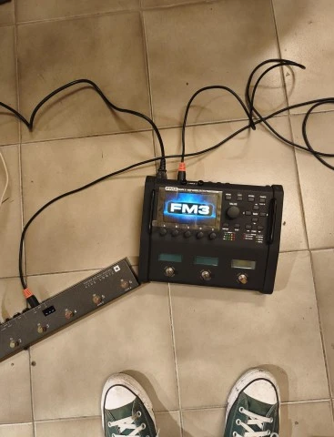 Fractal Audio FM3 turbo + Blackstar live logic midi controller