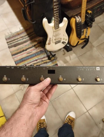 Fractal Audio FM3 turbo + Blackstar live logic midi controller