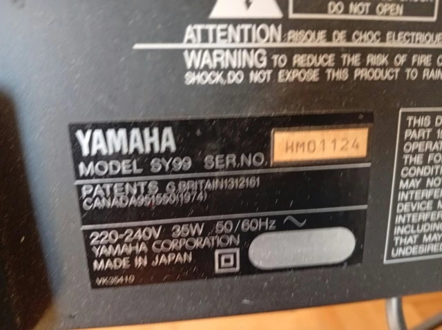 Yamaha SY99