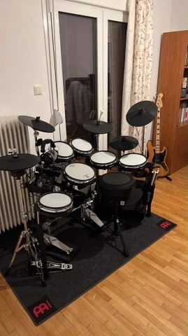 BUNDLE Millenium MPS-850 E DRUM SET + Pedal Mapex P600TW & Κάθισμα Gravity