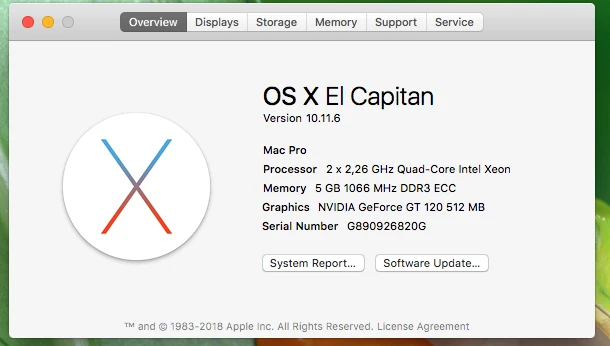 Apple Mac Pro (Early 2009) (MacPro4,1)