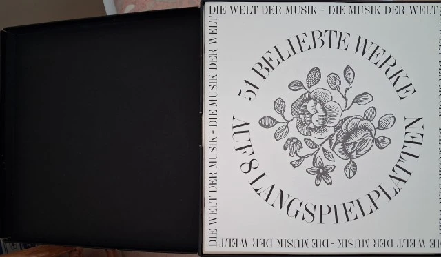 Muziek Voor Miljoenen, 51 κλασικά έργα σε 8 LP δίσκους