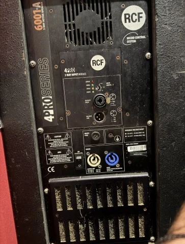 RCF 4PRO 6001 / Sub 8003