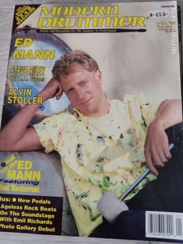 Modern Drummer περιοδικά, πλήρης σειρά 1990