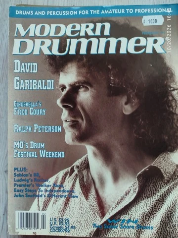 Modern Drummer Magazine - Πλήρης Χρονιά 1991 (12 Τεύχη)