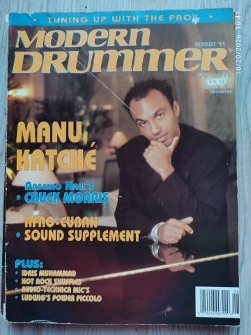 Modern Drummer Magazine - Πλήρης Χρονιά 1991 (12 Τεύχη)