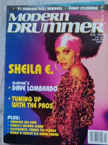 Modern Drummer Magazine - Πλήρης Χρονιά 1991 (12 Τεύχη)