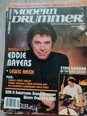 Modern Drummer Magazine Πλήρης Χρονιά 1992 (12 Τεύχη)