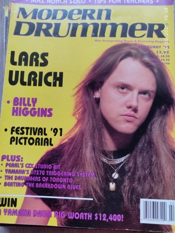 Modern Drummer Magazine Πλήρης Χρονιά 1992 (12 Τεύχη)