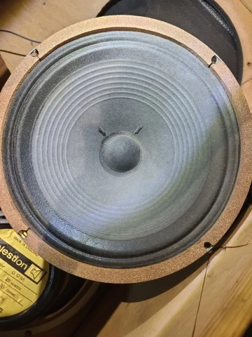 2 x Rola Celestion G12M Blackback – T1511 55 Hz / κώνος 444 & σπάνιο T1977 5