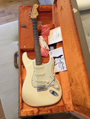 Fender American Vintage II 1961 Stratocaster RW Olympic White Ηλεκτρική Κιθάρα