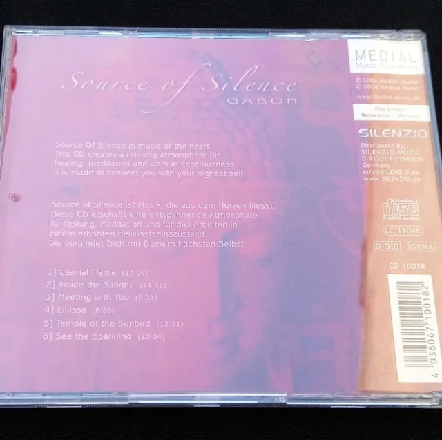 Gabon (Boris Blenn / Electric Universe) - Source of Silence (Medial Music / Sile