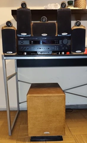 Crystal Audio + Yamaha RX-V520RDS