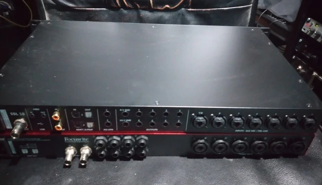 Solid State Logic SSL 18 - focusrite scarlett Octopre