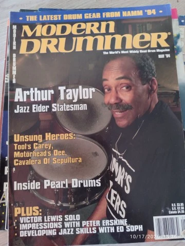 12 Τεύχη Modern Drummer 1994 - Πλήρης Χρονιά (Ντραμς)