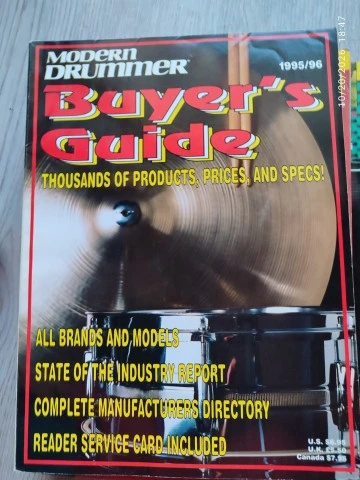 12 Τεύχη Modern Drummer 1995 - Πλήρης Χρονιά (Ντραμς)