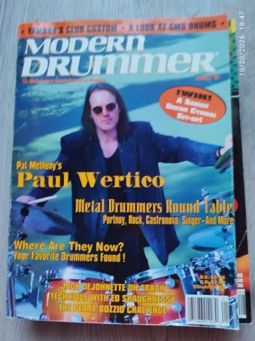 12 Τεύχη Modern Drummer 1995 - Πλήρης Χρονιά (Ντραμς)