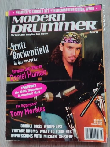 12 Τεύχη Modern Drummer 1995 - Πλήρης Χρονιά (Ντραμς)
