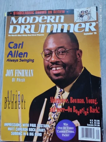 12 Τεύχη Modern Drummer 1995 - Πλήρης Χρονιά (Ντραμς)