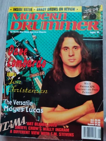 12 Τεύχη Modern Drummer 1995 - Πλήρης Χρονιά (Ντραμς)