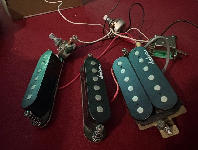 Jackson HSS Σετ Μαγνητών + Πλήρη Ηλεκτρονικά (Loaded Harness)