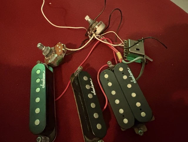 Jackson HSS Σετ Μαγνητών + Πλήρη Ηλεκτρονικά (Loaded Harness)
