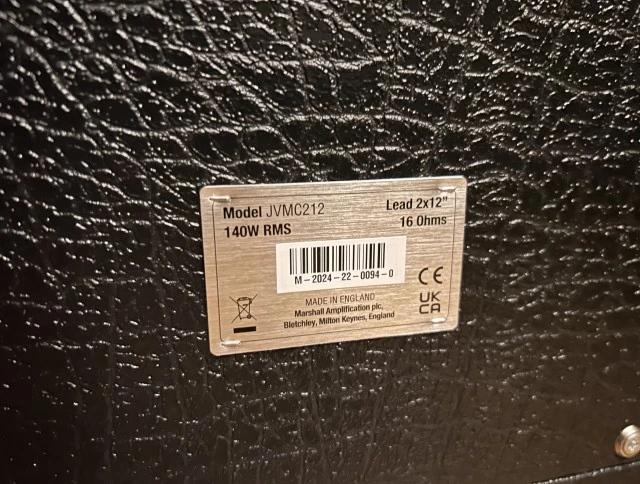 Marshall JVMC 2x12