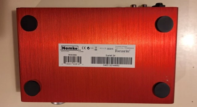 Focusrite Scarlett 2i4 (1st Gen)