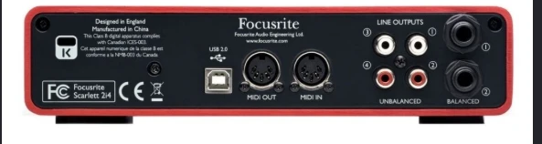 Focusrite Scarlett 2i4 (1st Gen)