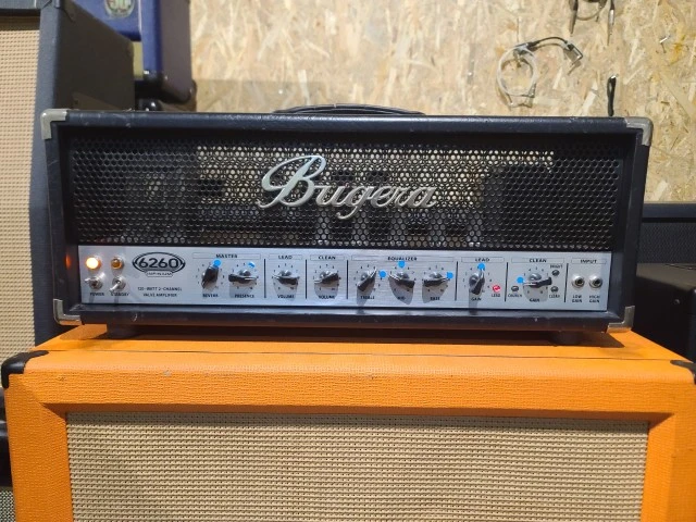 Bugera 6260 Infinium + καμπίνα Laney IRT212 2x12 + flight case