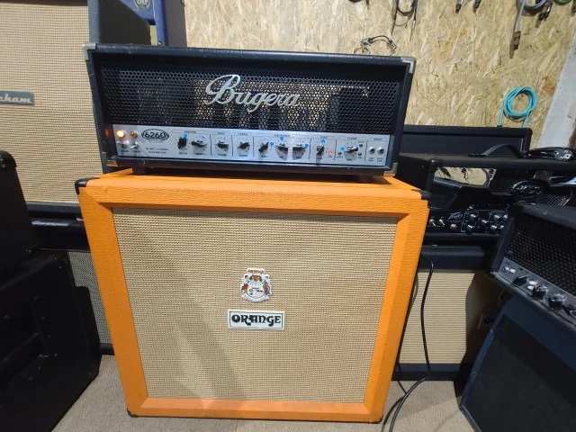 Bugera 6260 Infinium + καμπίνα Laney IRT212 2x12 + flight case