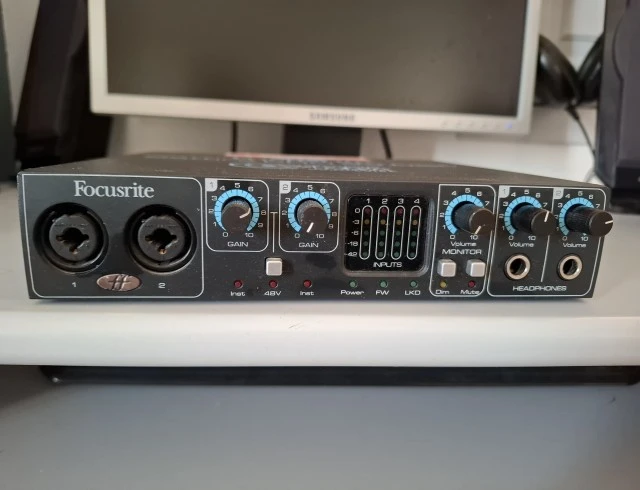 Focusrite Saffire Pro 24 DSP + ΚΑΡΤΑ PCI