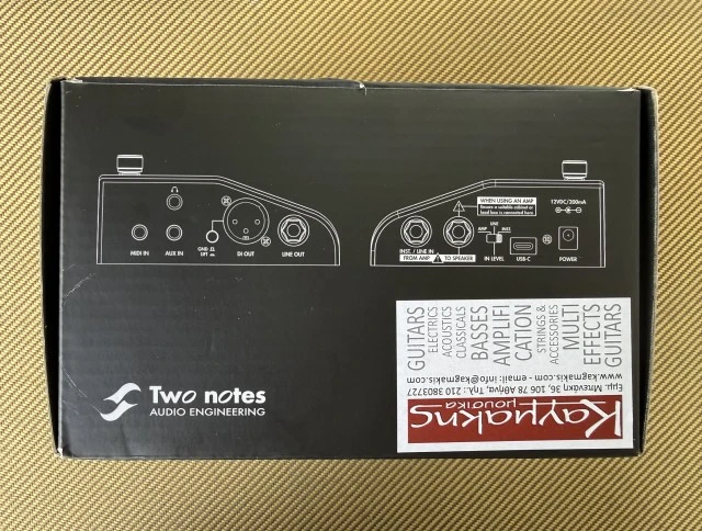 Two Notes OPUS Amp Sim / DynIR Engine