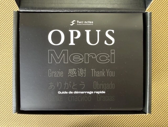 Two Notes OPUS Amp Sim / DynIR Engine