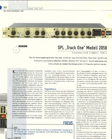 SPL Track One
