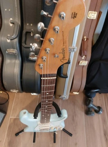 60s Stratocaster – Fender & MJT Parts, Sonic Blue, Medium Relic