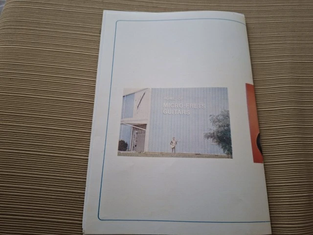Micro-Frets κατάλογος κιθαρών και μπασων, pdf, του 1968