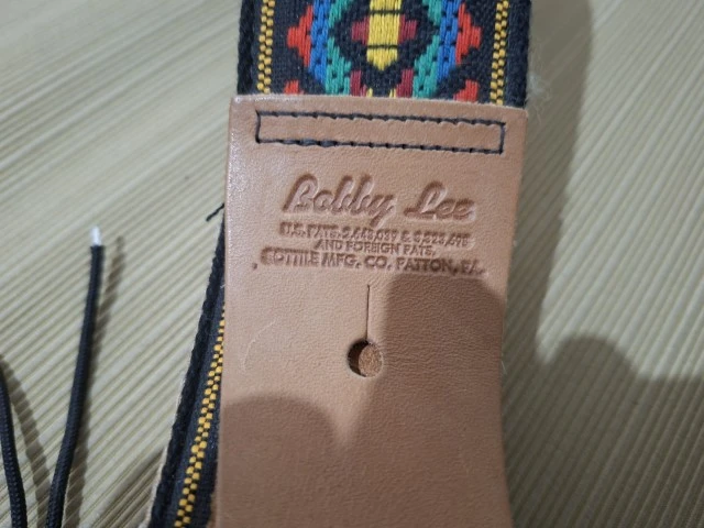 Bobby Lee NOS 1950s Woven Guitar Strap, ζώνη κιθάρας