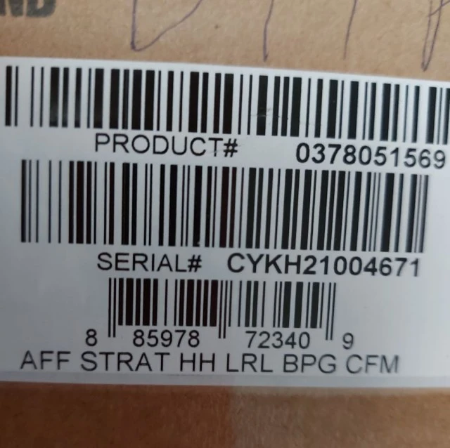 Squier Affinity Stratocaster HH FSR