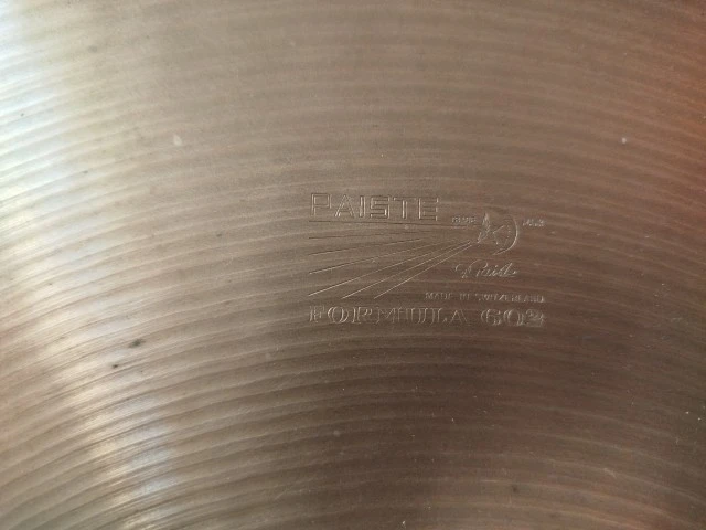 Paiste Formula 602 Medium Ride 20"