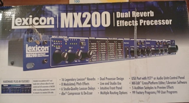 Lexicon MX200 Dual Reverb Effects Processor(στο κουτί του)